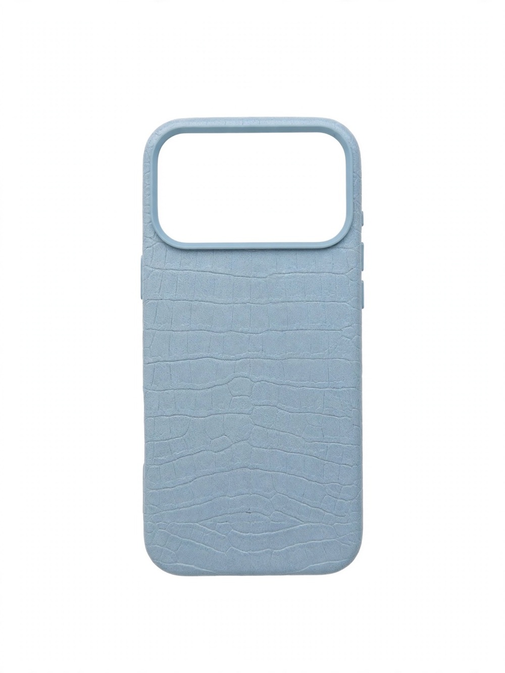 hello Lux iPhone 17 Pro Max Case Croc Blue